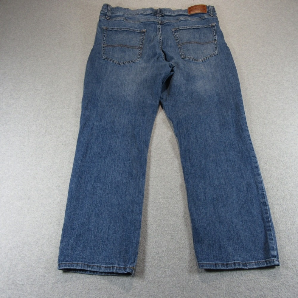 Lucky Brand Mens Jeans 213 38 x 30 Straight Fit Stretch Cotton Polyester Pocket - Picture 4 of 11